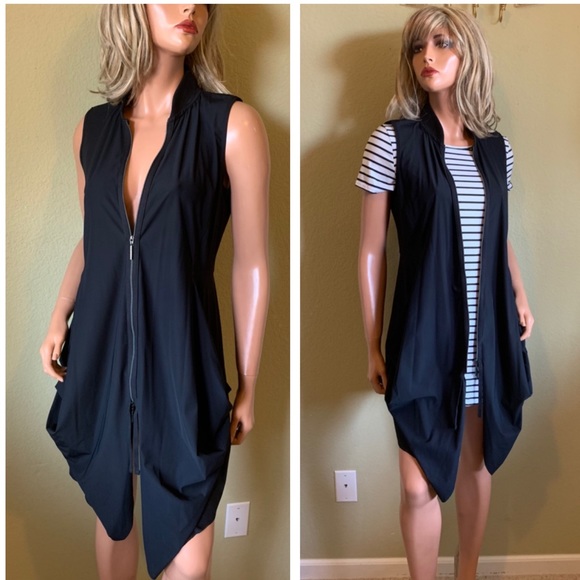 SUNLIGHT Modern Vest Dress Lagenlook - Picture 3 of 8